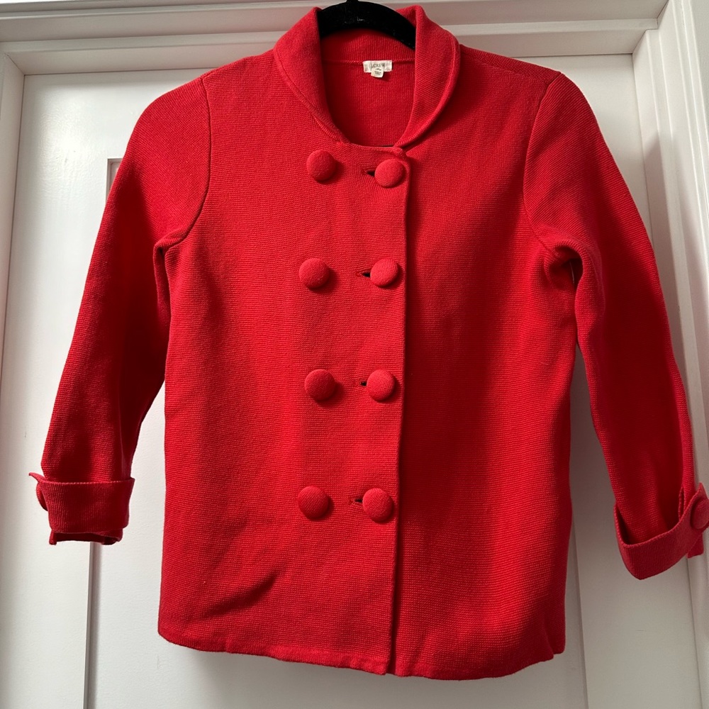 Red J Crew Jacket